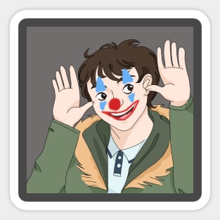 Joker James Sticker